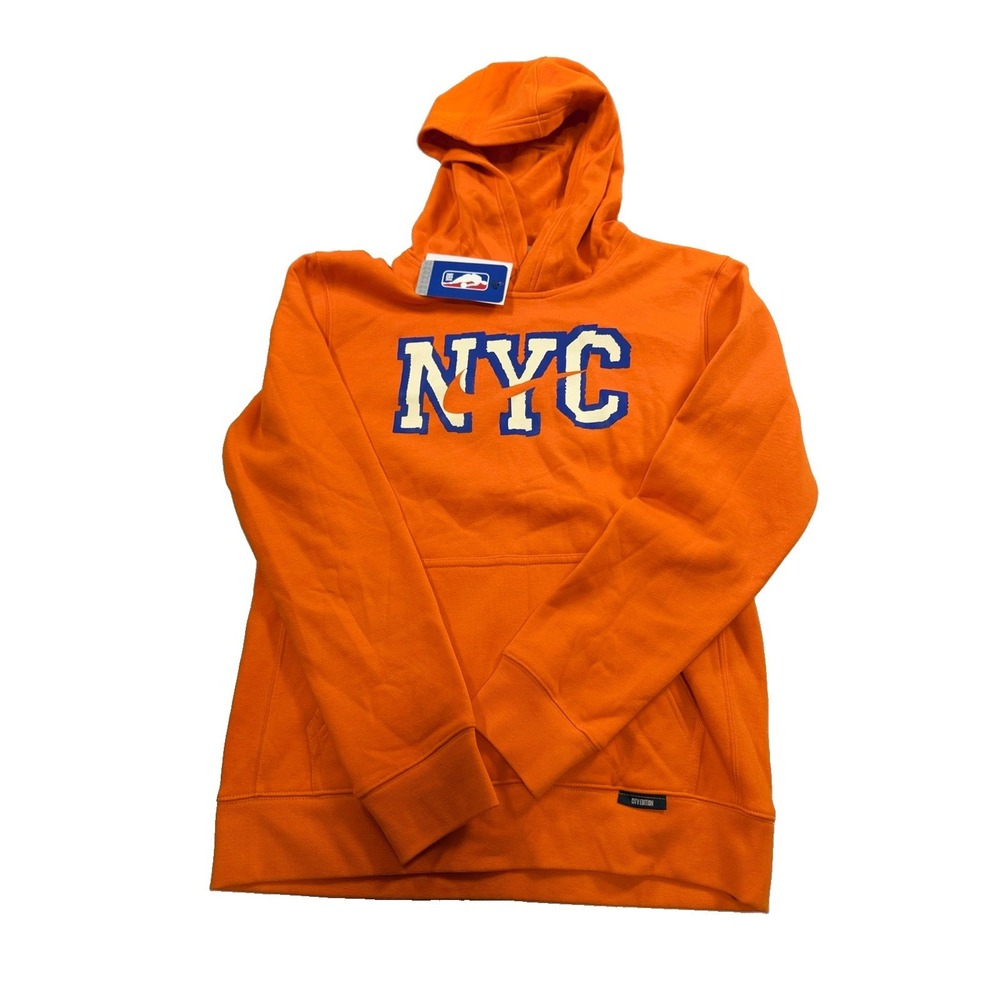 Nike Knicks Club Logo City Edition Hoodie Youth Size Large 14/16 NWT NBA
